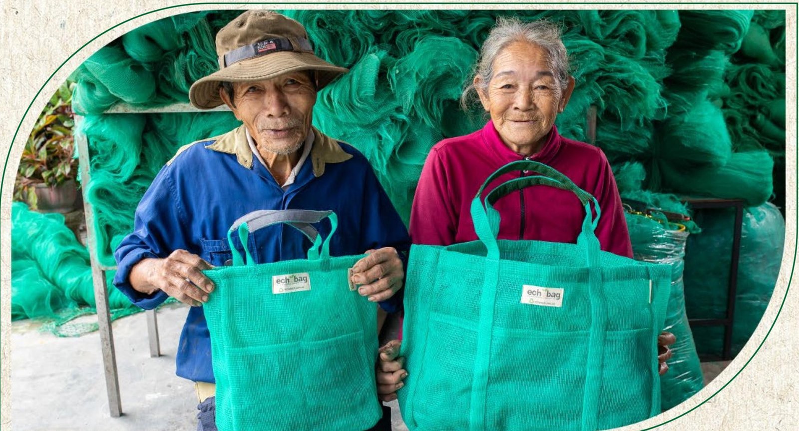Ngư Dân Lớn Tuổi Và Túi Echobag